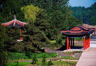The restored Liverpool Festival Gardens