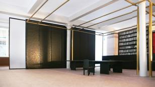 Blythe House study room ceiling grid