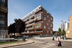 The Claredale development in Bethnal Green.