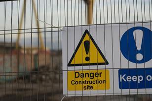 Danger: construction site