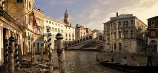 A limestone-like substance produced by protocells could save Venice from sinking. 