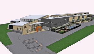 Project visualised in SketchUp 7 by Jim Allen of Blaenau Gwent County Borough Council.