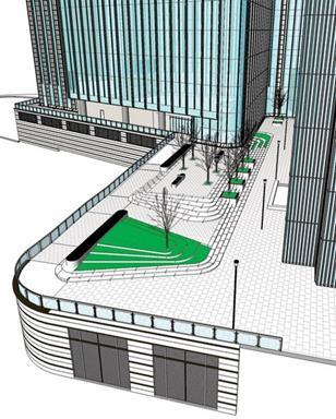 HOK used BIM for its design of 5 Churchill Place at Canary Wharf.