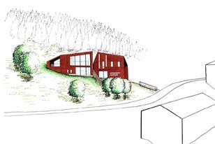 Julian Kinal's eco-house in Sylling, Norway