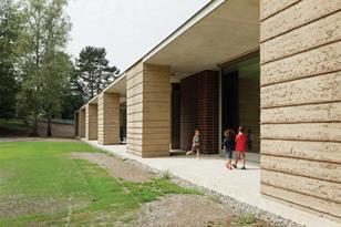 School pavilion Allenmoos II by Boltshauser Architekten