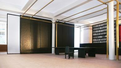 Blythe House study room ceiling grid