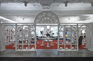 Christian Louboutin Boutique, Harrods by Lee Broom