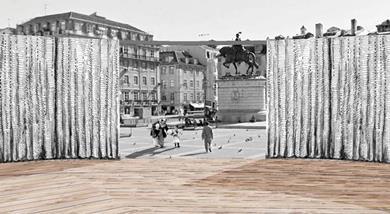 The civic stage at Lisbon’s Praça da Figueira is the venue for the public programme.  