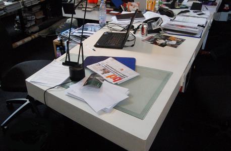 Patrik Schumacher's desk