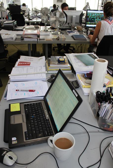 Jose Esteves De Matos's desk