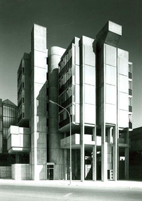 The Tricorn Centre: replaced by another dreary surface car park.