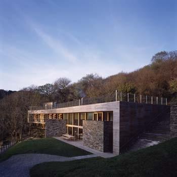 House on south Cornish coast