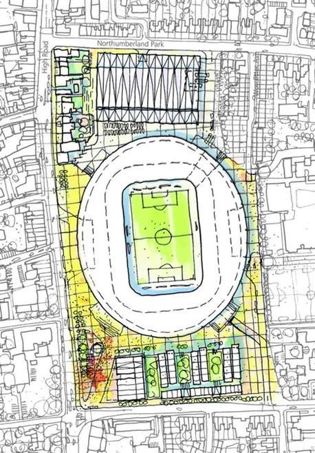 The Spurs' redevelopment masterplan
