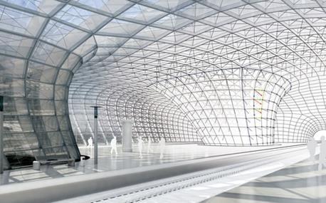 The book’s cover image, which blends raw geometry and photorealistic rendering