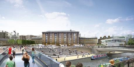 Heatherwick’s design was made of hundreds of glass sheets held together by compression alone.