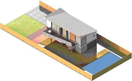 Architect Jonathan Reeves used Vectorworks’ new corner windows and staircase tool to design this concept house for a site in Australia.