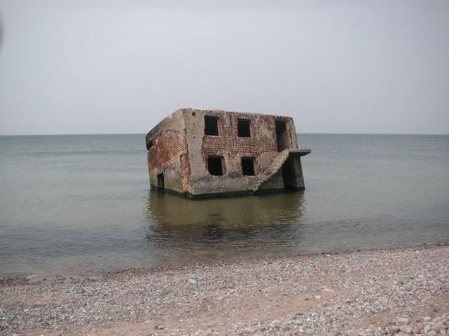 Karosta's shore
