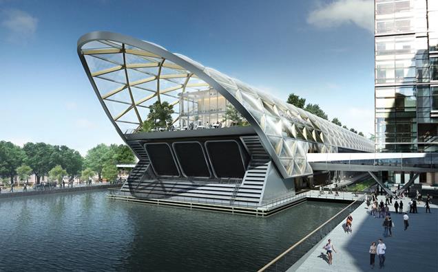Canary Wharf Crossrail station