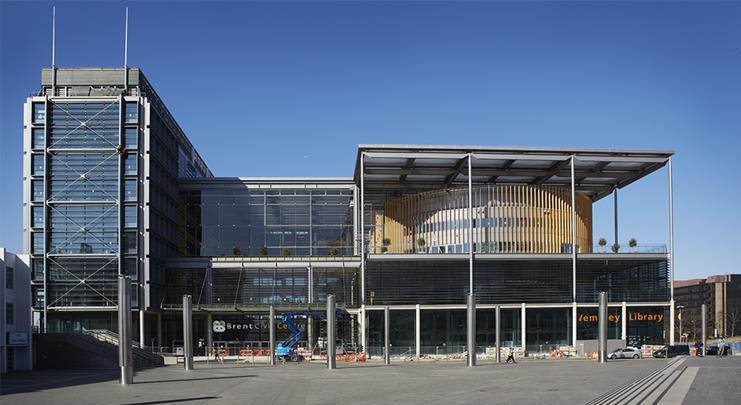 Hopkins Architects' Brent Civic Centre